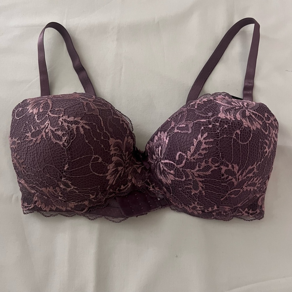Prima Valentina Floral Lace Push Up Bra